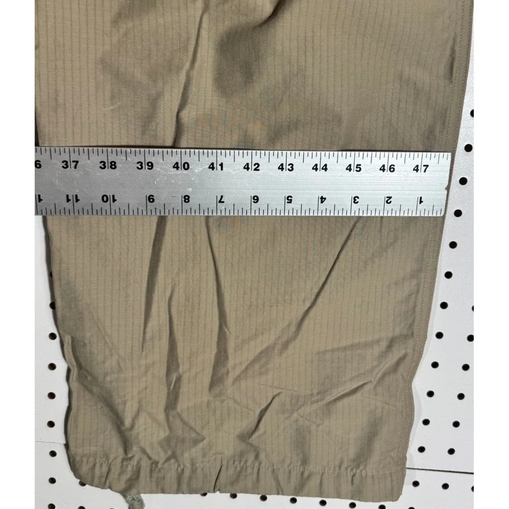 Vintage Nike ACG Y2K Khaki Ripstop Cargo Pants Mens Large Tan Gorpcore Hiking